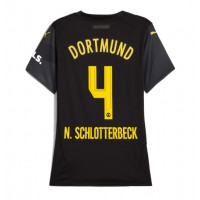 Borussia Dortmund Nico Schlotterbeck #4 Bortatröja Dam 2024-25 Kortärmad